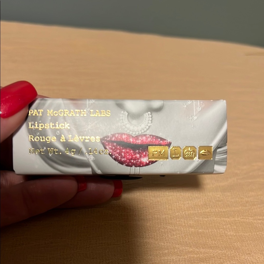 Pat McGrath Pink Lipstick Vibrant Glossy Finish